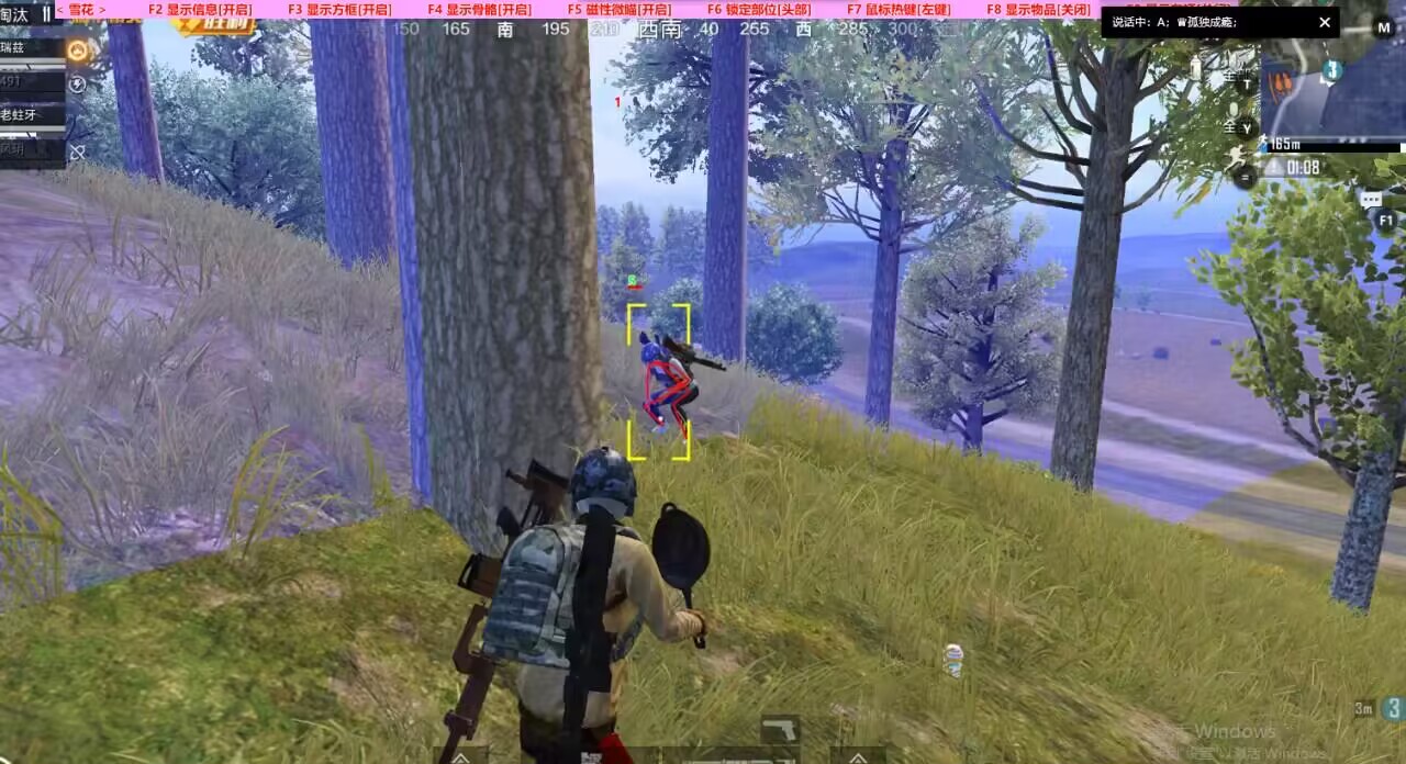 和平精英辅助【XL主播定制】独家绘制透视 完美过检 雷达预警  生态触摸锁 函数自瞄 可观透